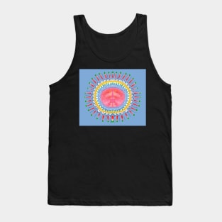 Funky Boho Mandala #2 Tank Top